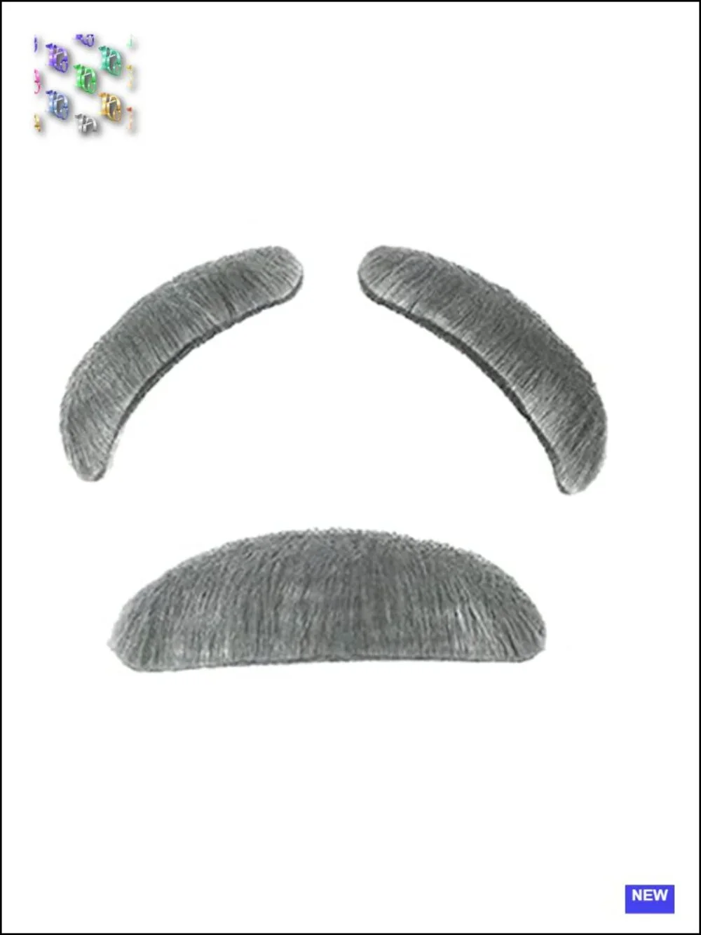 Kids 100 Days of School Old Man Costume Accessories Set Halloween Dress Up